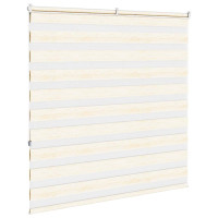 Produktbild för Rullgardin zebra 140x150 cm tyg bredd 135,9 cm polyester