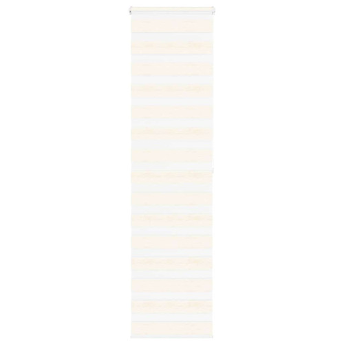vidaXL Rullgardin zebra 60x200 cm tyg bredd 55,9 cm polyester
