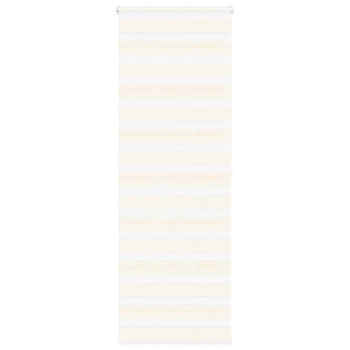 vidaXL Rullgardin zebra 75x200 cm tyg bredd 70,9 cm polyester
