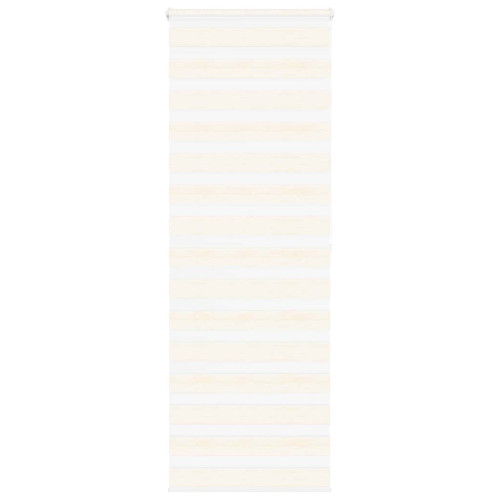 vidaXL Rullgardin zebra 85x200 cm tyg bredd 80,9 cm polyester