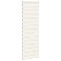 Produktbild för Rullgardin zebra 85x200 cm tyg bredd 80,9 cm polyester