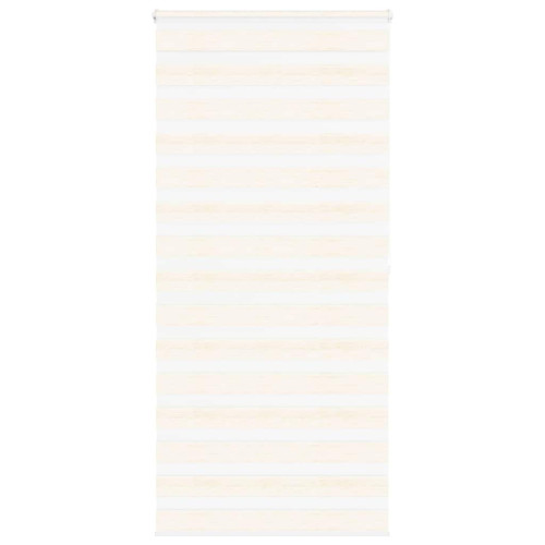vidaXL Rullgardin zebra 95x200 cm tyg bredd 90,9 cm polyester