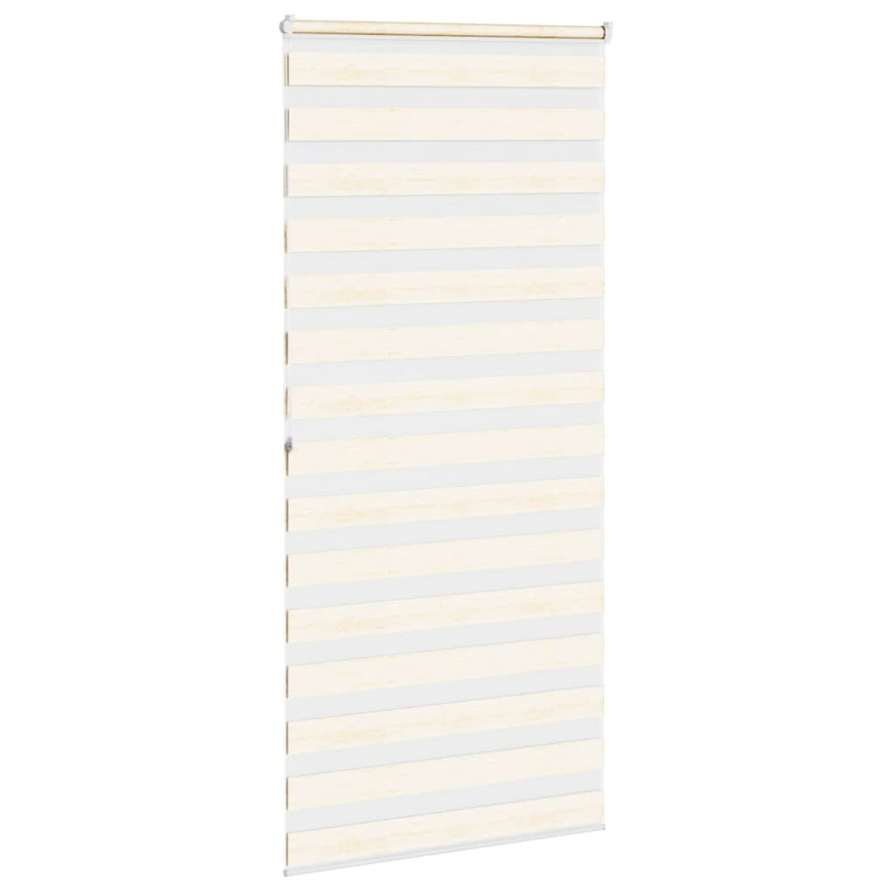 Produktbild för Rullgardin zebra 100x200 cm tyg bredd 95,9 cm polyester