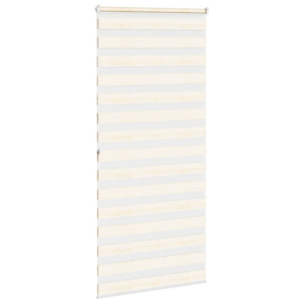 Produktbild för Rullgardin zebra 105x200 cm tyg bredd 100,9 cm polyester