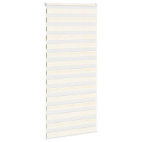 Produktbild för Rullgardin zebra 115x200 cm tyg bredd 110,9 cm polyester