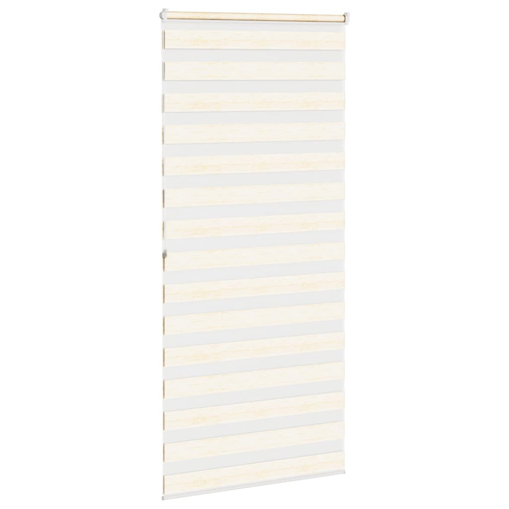 Produktbild för Rullgardin zebra 115x200 cm tyg bredd 110,9 cm polyester
