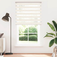 Produktbild för Rullgardin zebra 120x200 cm tyg bredd 115,9 cm polyester