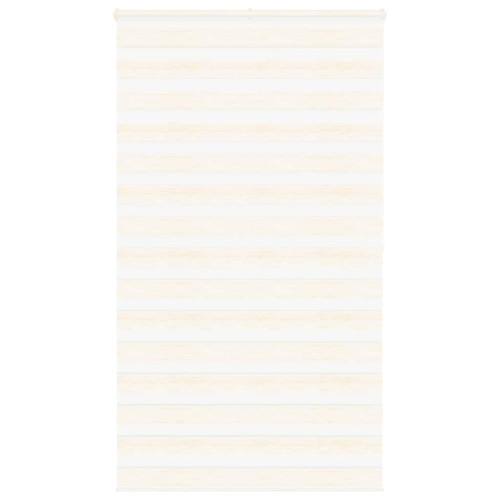 vidaXL Rullgardin zebra 130x200 cm tyg bredd 125,9 cm polyester