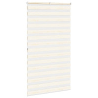 Produktbild för Rullgardin zebra 130x200 cm tyg bredd 125,9 cm polyester