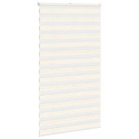Produktbild för Rullgardin zebra 135x200 cm tyg bredd 130,9 cm polyester