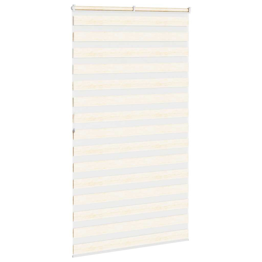 Produktbild för Rullgardin zebra 135x200 cm tyg bredd 130,9 cm polyester