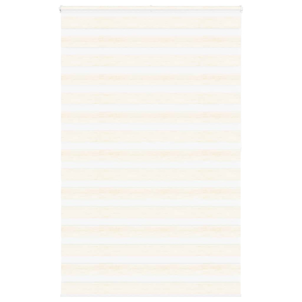 Produktbild för Rullgardin zebra 140x200 cm tyg bredd 135,9 cm polyester