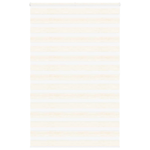 vidaXL Rullgardin zebra 140x200 cm tyg bredd 135,9 cm polyester