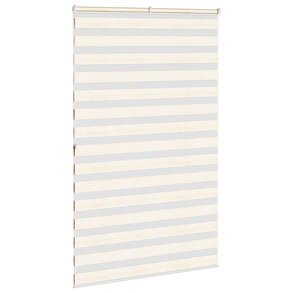 Produktbild för Rullgardin zebra 140x200 cm tyg bredd 135,9 cm polyester
