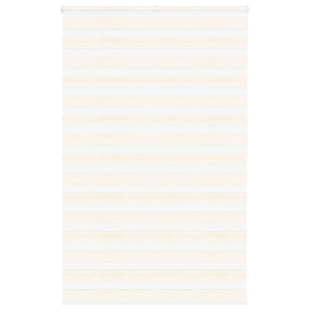 Produktbild för Rullgardin zebra 145x200 cm tyg bredd 140,9 cm polyester