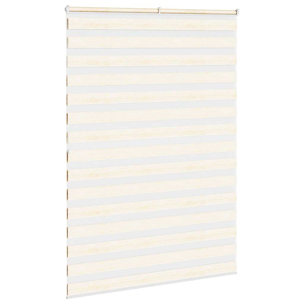 Produktbild för Rullgardin zebra 155x200 cm tyg bredd 150,9 cm polyester