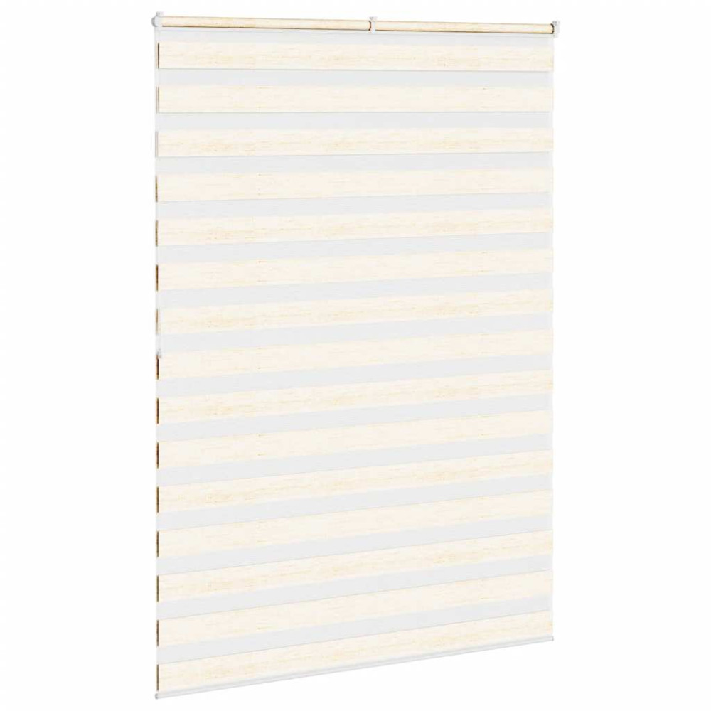 Produktbild för Rullgardin zebra 160x200 cm tyg bredd 155,9 cm polyester