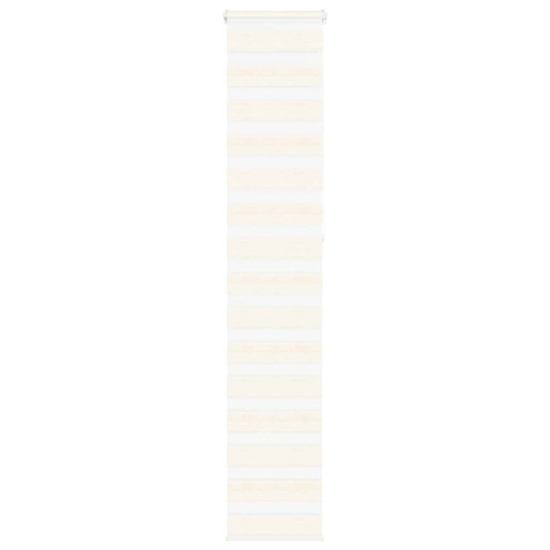 vidaXL Rullgardin zebra 40x230 cm tyg bredd 35,9 cm polyester