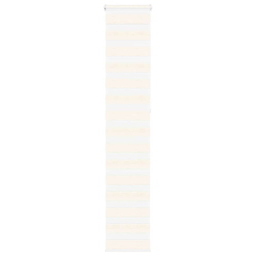 vidaXL Rullgardin zebra 50x230 cm tyg bredd 45,9 cm polyester