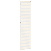 Produktbild för Rullgardin zebra 55x230 cm tyg bredd 50,9 cm polyester