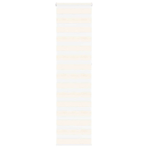 vidaXL Rullgardin zebra 60x230 cm tyg bredd 55,9 cm polyester