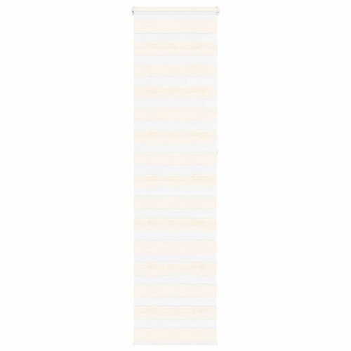 vidaXL Rullgardin zebra 65x230 cm tyg bredd 60,9 cm polyester