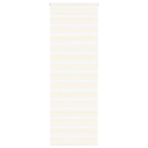 vidaXL Rullgardin zebra 75x230 cm tyg bredd 70,9 cm polyester