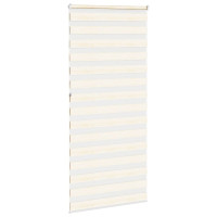 Produktbild för Rullgardin zebra 105x230 cm tyg bredd 100,9 cm polyester