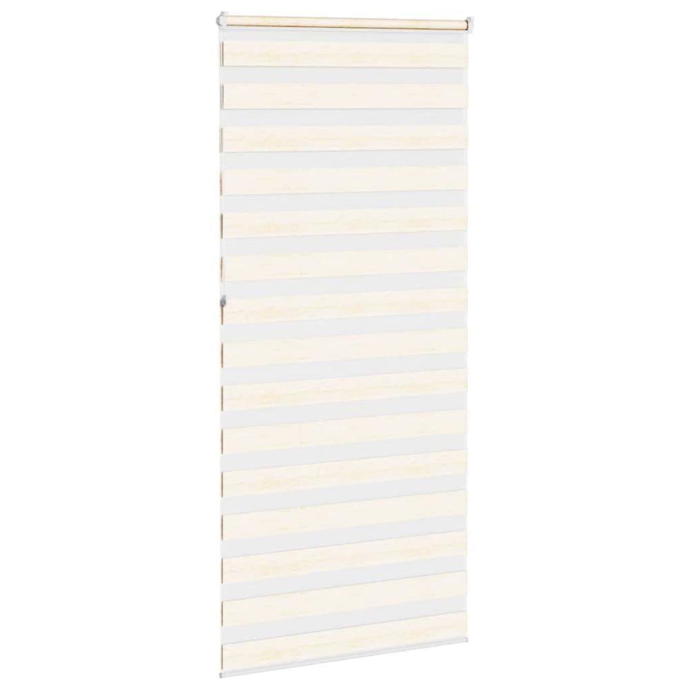 Produktbild för Rullgardin zebra 110x230 cm tyg bredd 105,9 cm polyester