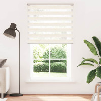 Produktbild för Rullgardin zebra 125x230 cm tyg bredd 120,9 cm polyester