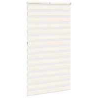 Produktbild för Rullgardin zebra 125x230 cm tyg bredd 120,9 cm polyester
