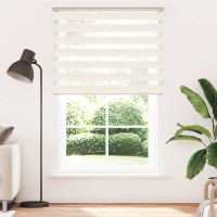Produktbild för Rullgardin zebra 140x230 cm tyg bredd 135,9 cm polyester