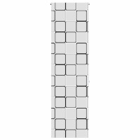 Produktbild för Rullgardin för dusch 80x240 cm tyg bredd 76 cm