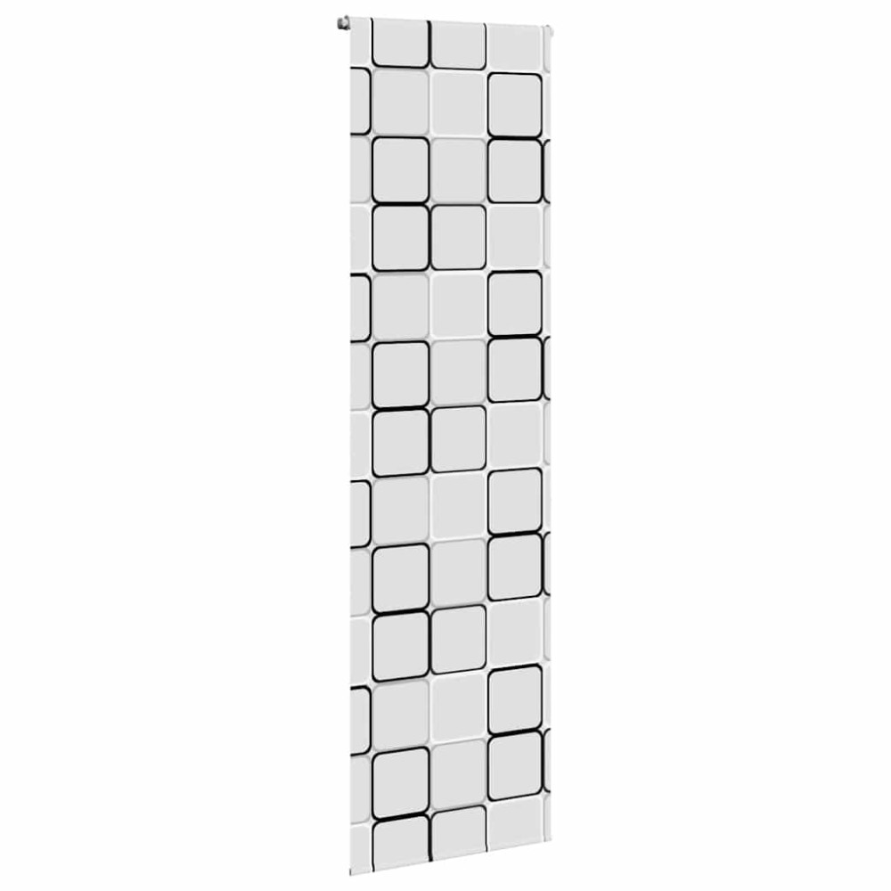 Produktbild för Rullgardin för dusch 80x240 cm tyg bredd 76 cm