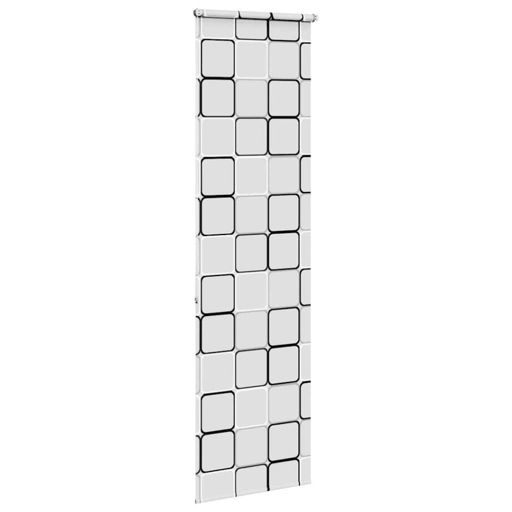 Produktbild för Rullgardin för dusch 80x240 cm tyg bredd 76 cm