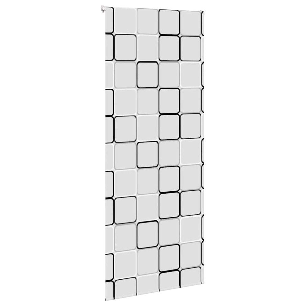 Produktbild för Rullgardin för dusch 90x240 cm tyg bredd 86 cm