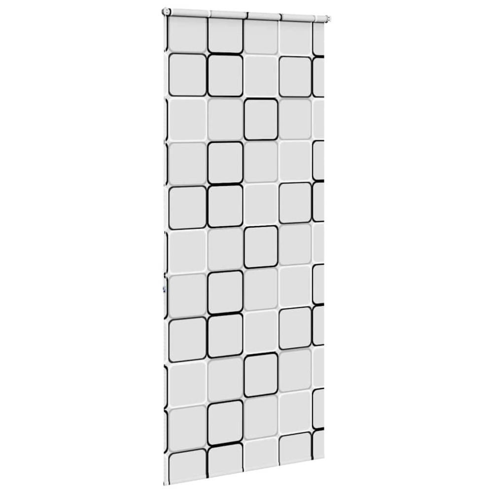 Produktbild för Rullgardin för dusch 90x240 cm tyg bredd 86 cm