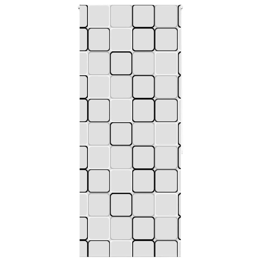 Produktbild för Rullgardin för dusch 100x240 cm tyg bredd 96 cm