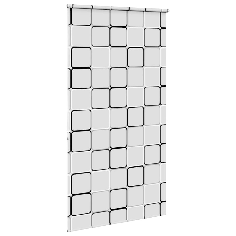 Produktbild för Rullgardin för dusch 120x240 cm tyg bredd 116 cm