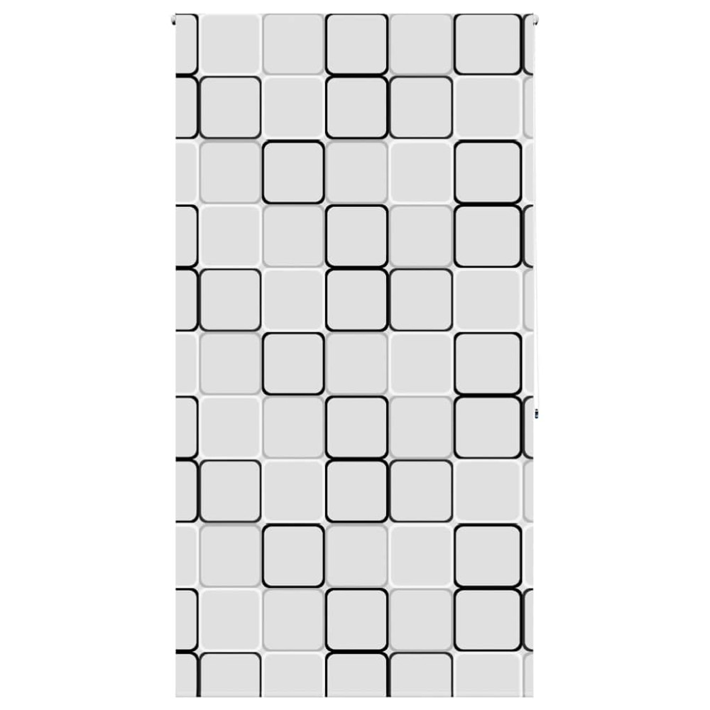 Produktbild för Rullgardin för dusch 140x240 cm tyg bredd 136 cm