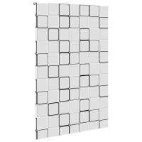 Produktbild för Rullgardin för dusch 150x240 cm tyg bredd 146 cm
