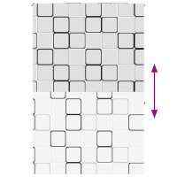 Produktbild för Rullgardin för dusch 150x240 cm tyg bredd 146 cm