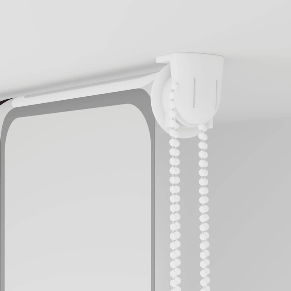 Produktbild för Rullgardin för dusch 150x240 cm tyg bredd 146 cm