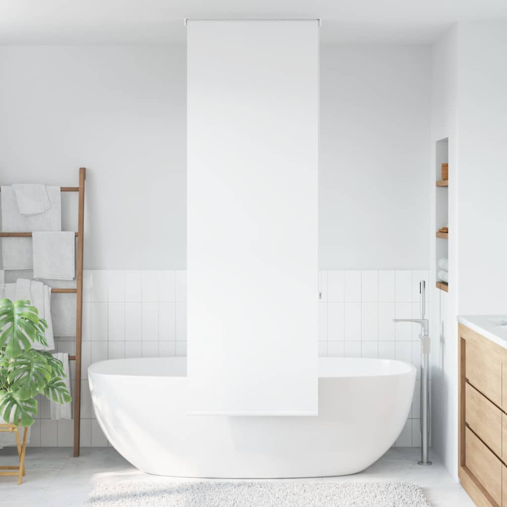 Produktbild för Rullgardin för dusch 60x240 cm tyg bredd 56 cm