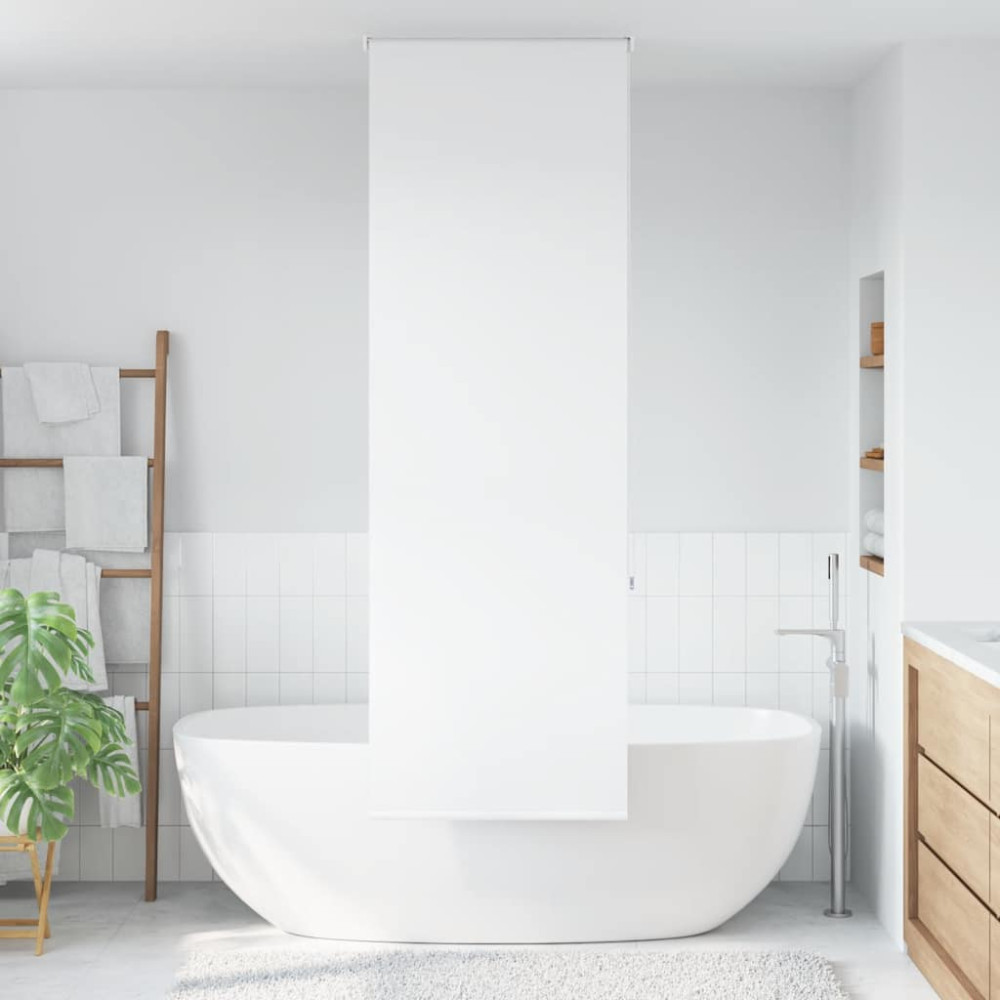 Produktbild för Rullgardin för dusch 80x240 cm tyg bredd 76 cm