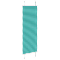 Produktbild för Plisserad persienn bensingrön 45x150cm tyg bredd 44,4cm