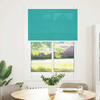 Produktbild för Plisserad persienn bensingrön 85x150 cm tyg bredd 84,4cm