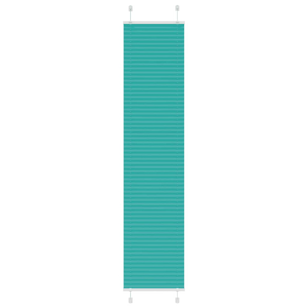 Produktbild för Plisserad persienn bensingrön 40x200 cm tyg bredd 39,4 cm