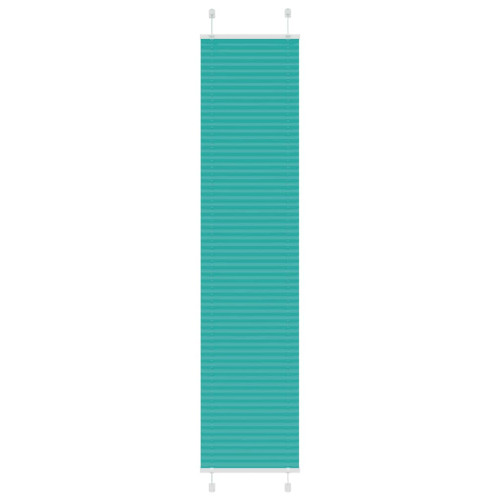 vidaXL Plisserad persienn bensingrön 40x200 cm tyg bredd 39,4 cm