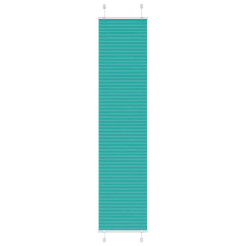 vidaXL Plisserad persienn bensingrön 50x200cm tyg bredd 49,4cm